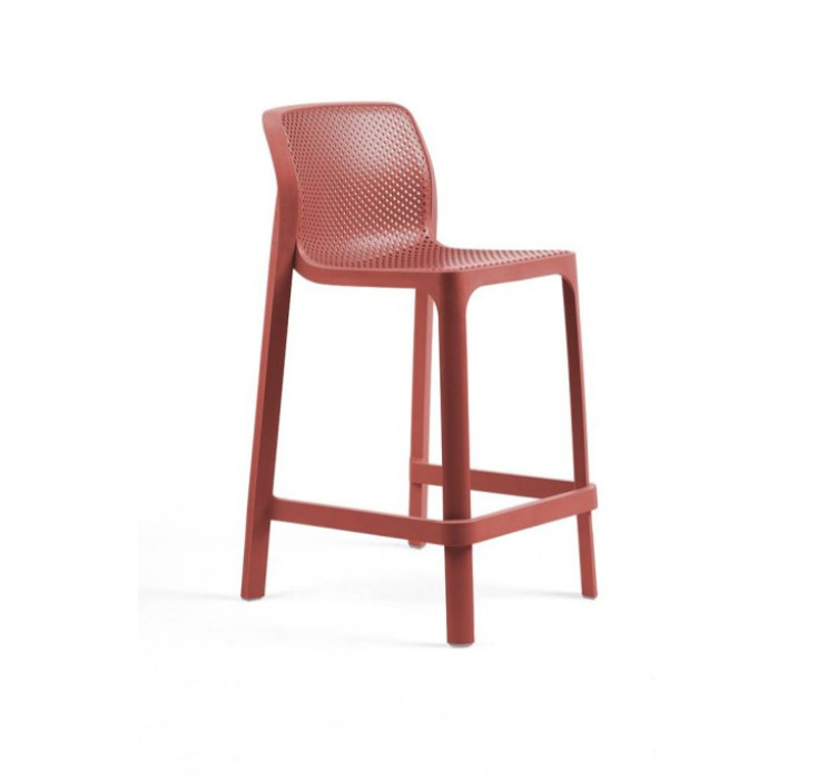 Барний стілець Net Stool Mini Corallo1